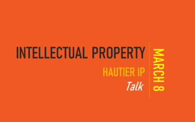 Hautier IP conference /Intellectual Property